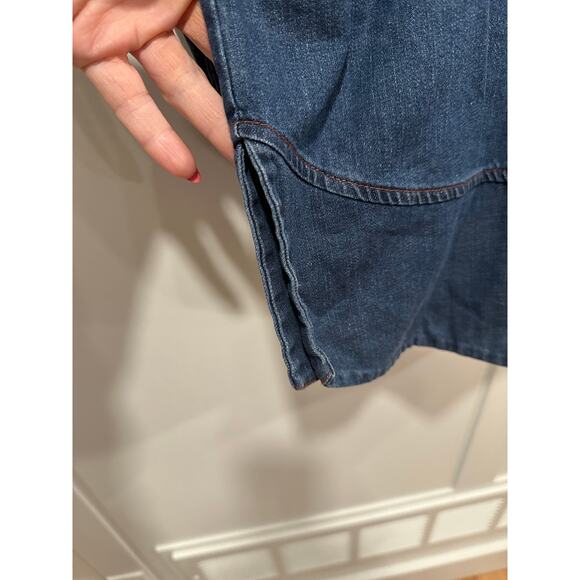 Beaumont Organic Cotton Denim Button Down Overshirt Size XS - Picture 7 of 11